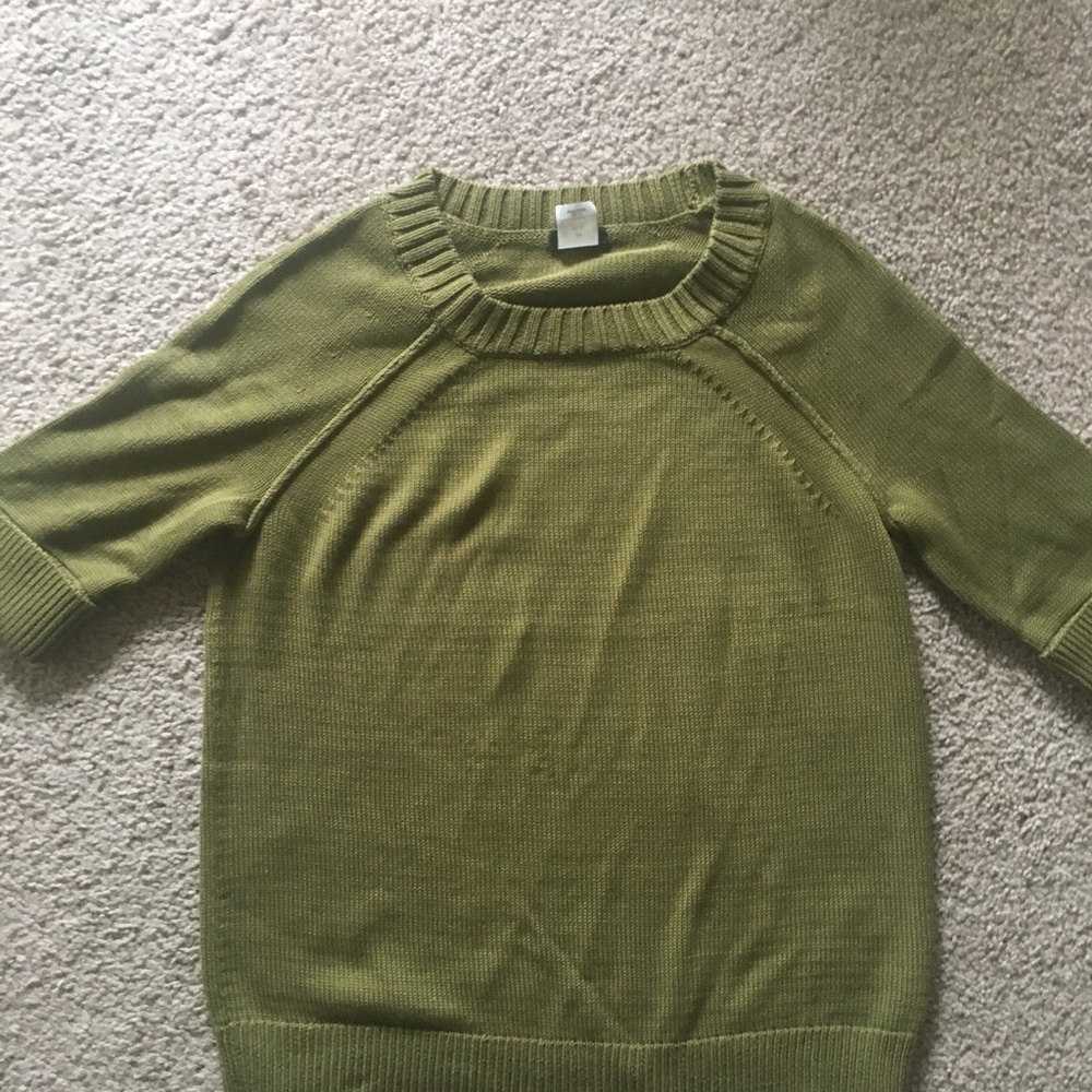 Jcrew short sleeve sweater size XS